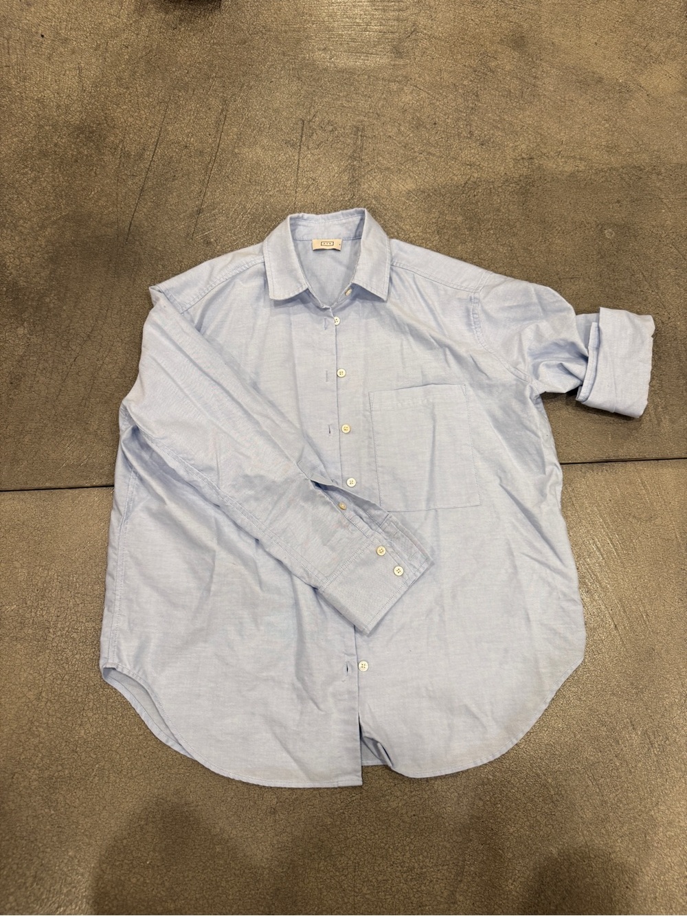AYR Light Blue Oxford Button-Down Shirt